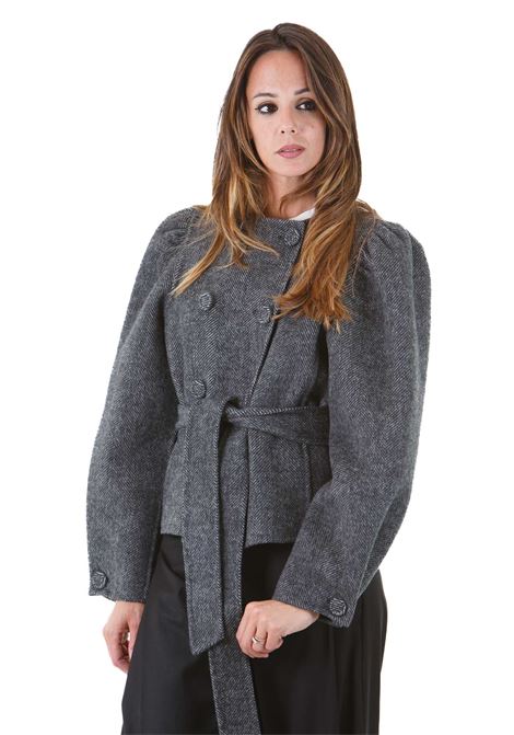 Libellula, cappotto corto spigato con cintura ATTIC AND BARN | Cappotti | LIBELLULA-ATCO006-AT020990